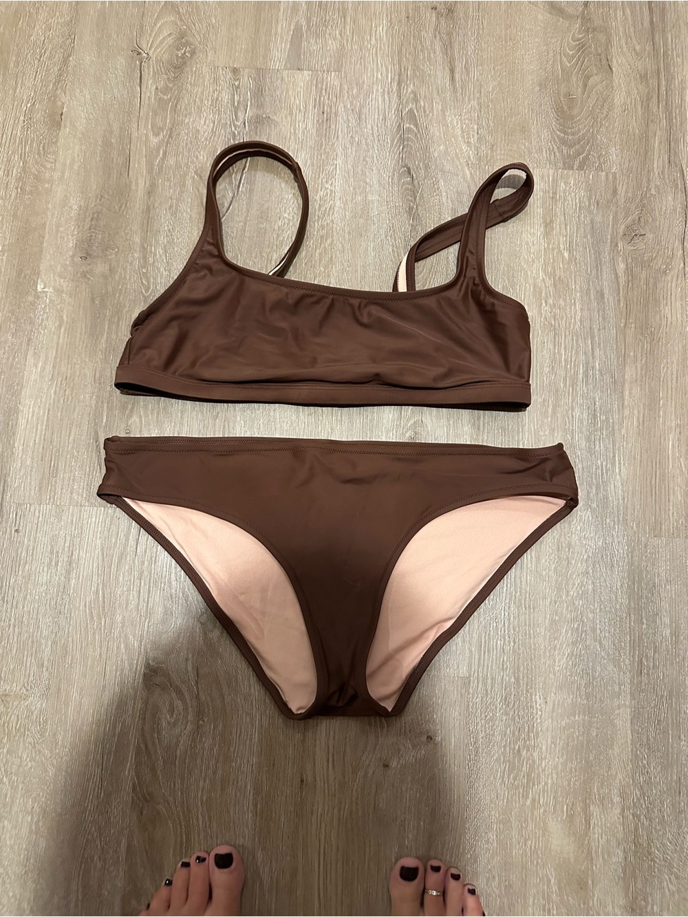 2 piece swim suit, may offer to buy top or bottom.